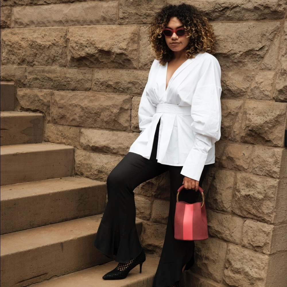 V-Neck Blouse